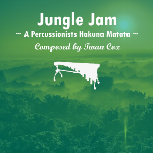 Jungle Jam - Twan Cox | Melodisch Percussie Ensemble Bladmuziek